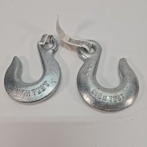 2 5/16" Eye Slip Hooks Drop Forged Galvanized Steel